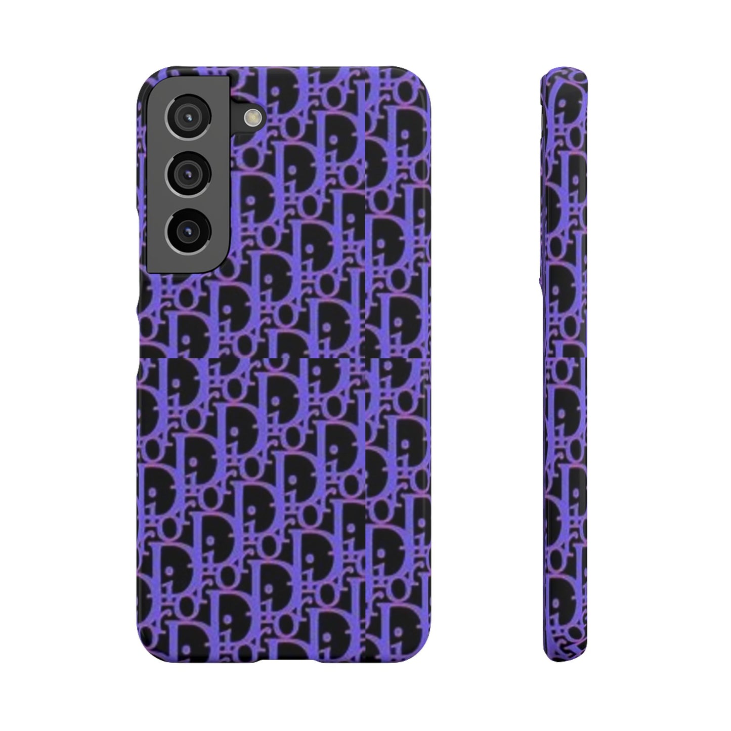 purple DIOR phone case