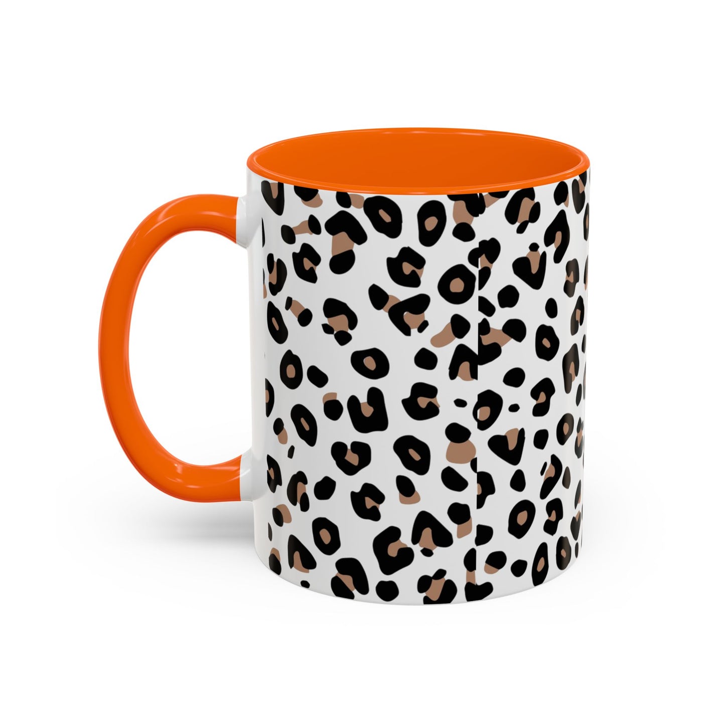 leopard print mug