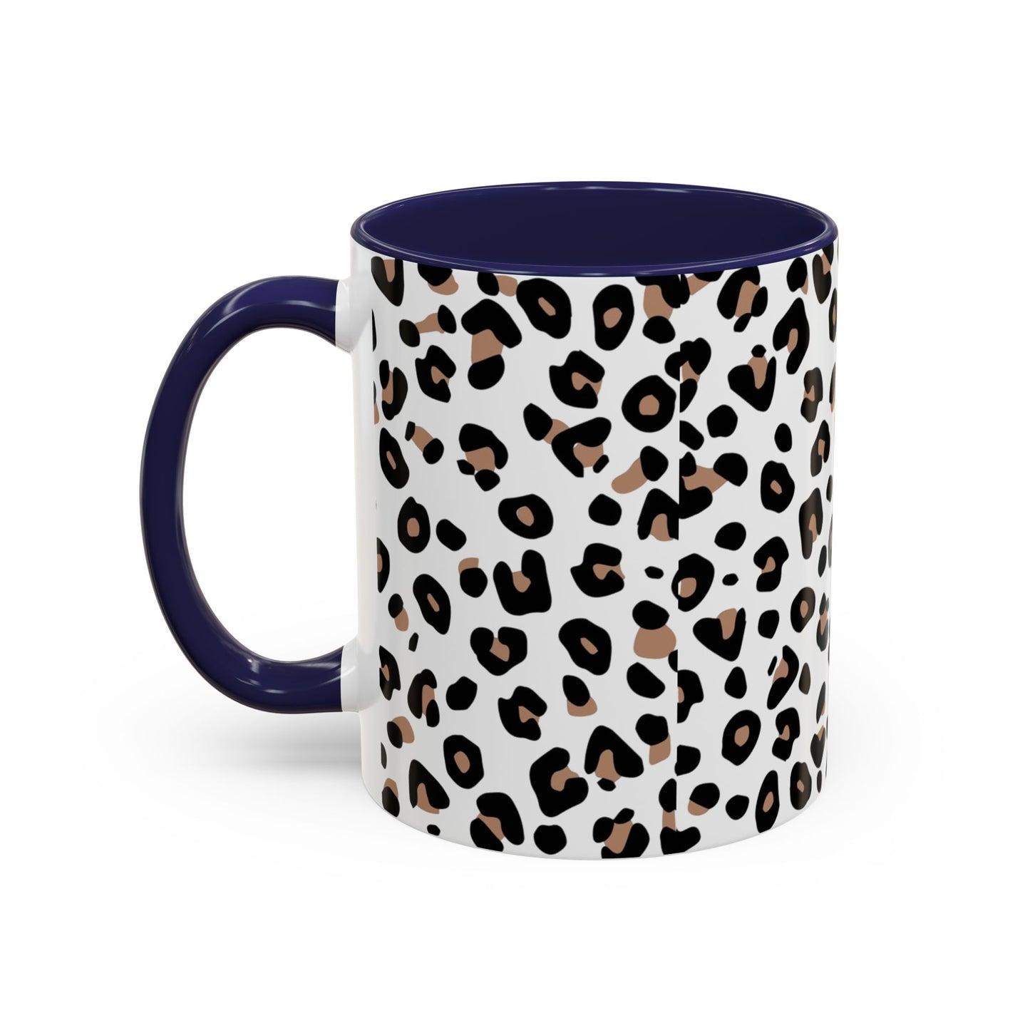 leopard print mug