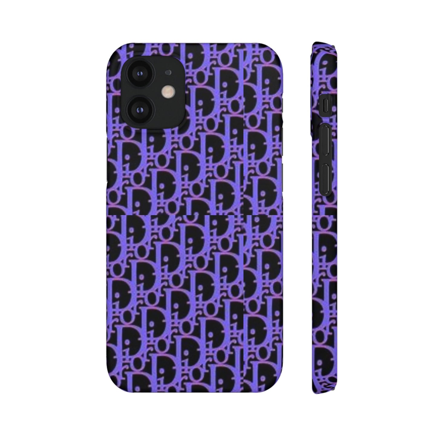 purple DIOR phone case