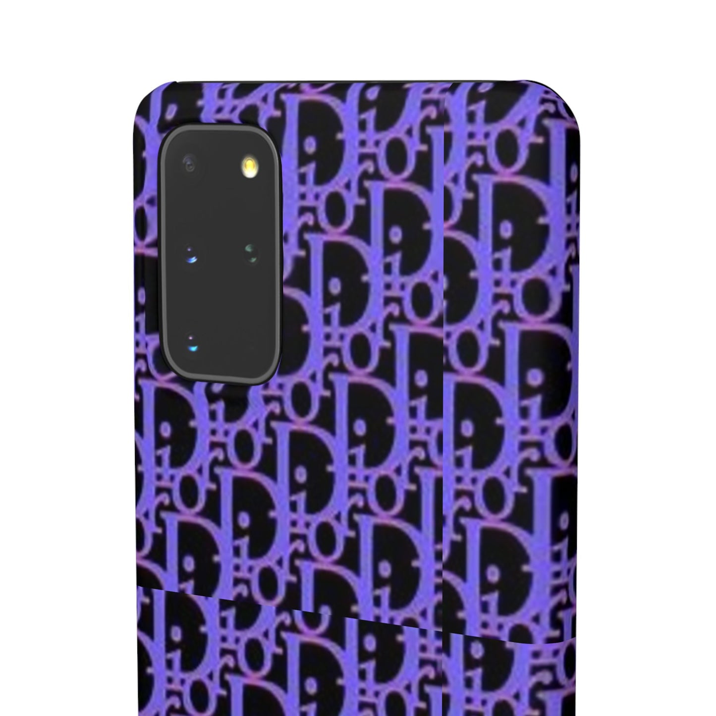 purple DIOR phone case