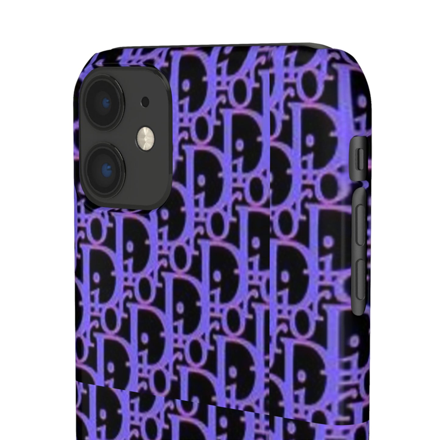 purple DIOR phone case