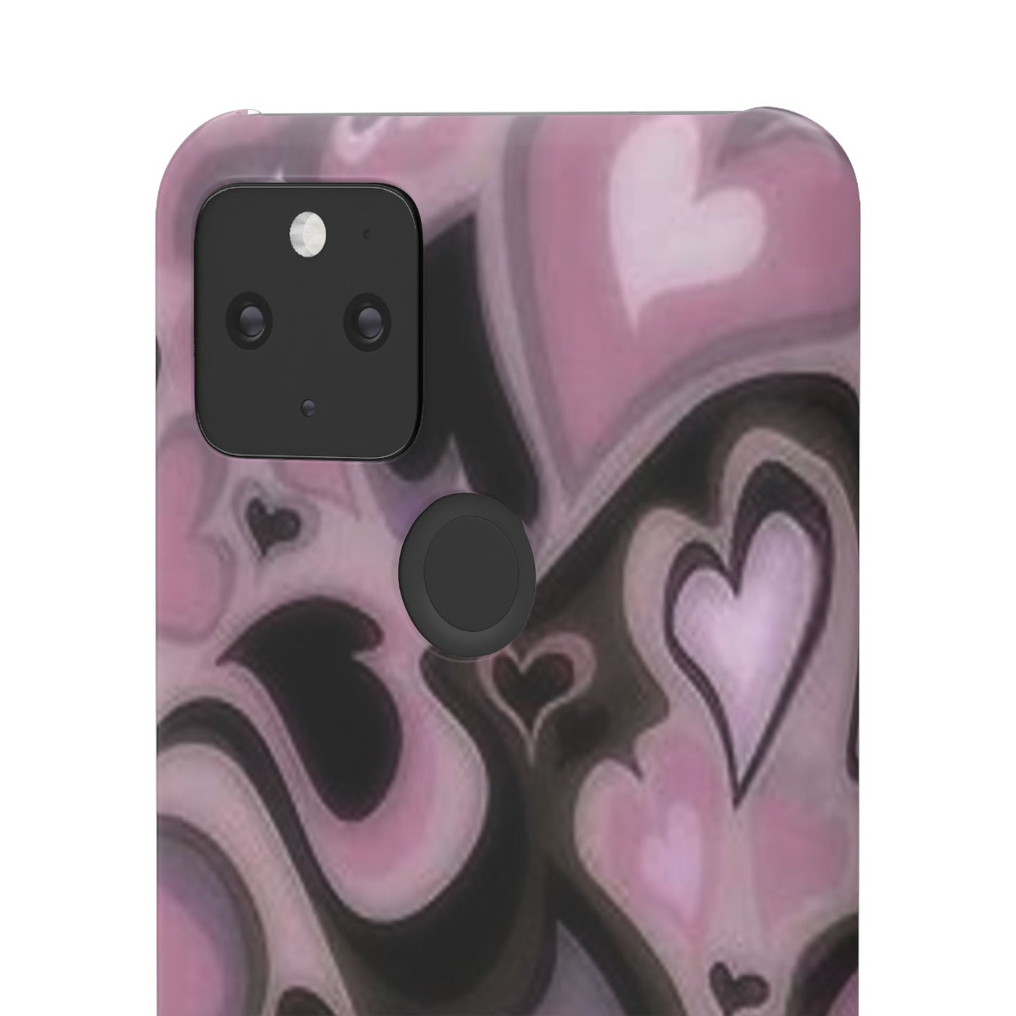 hearts pattern phone case