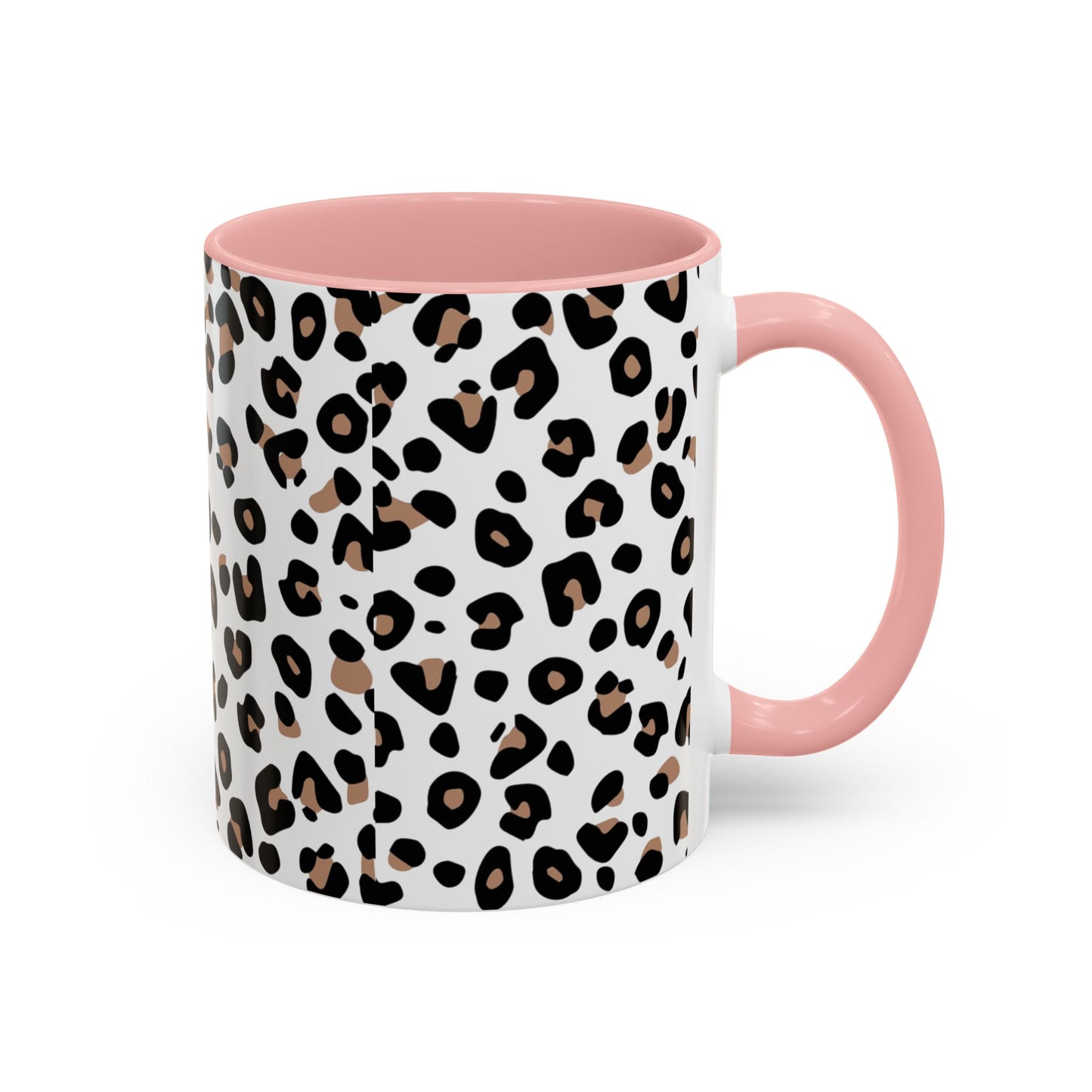 leopard print mug