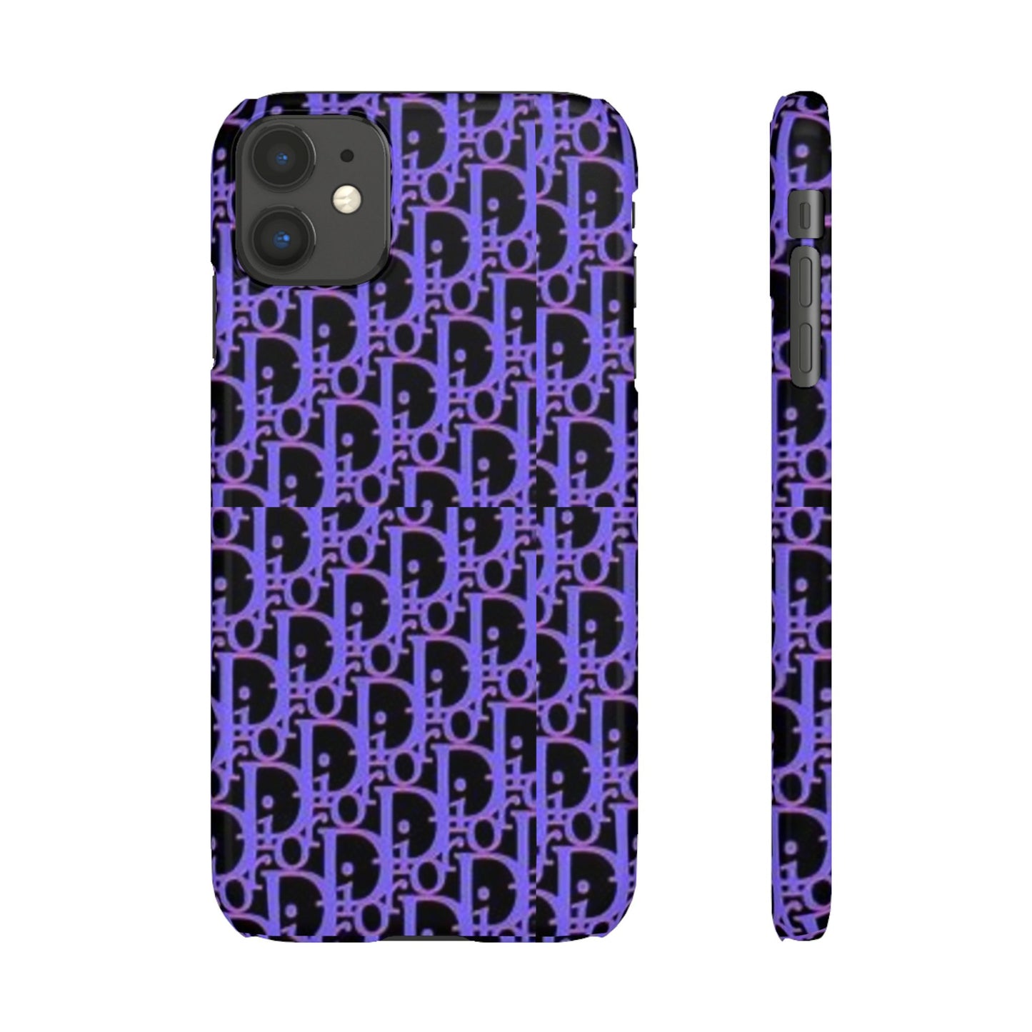 purple DIOR phone case