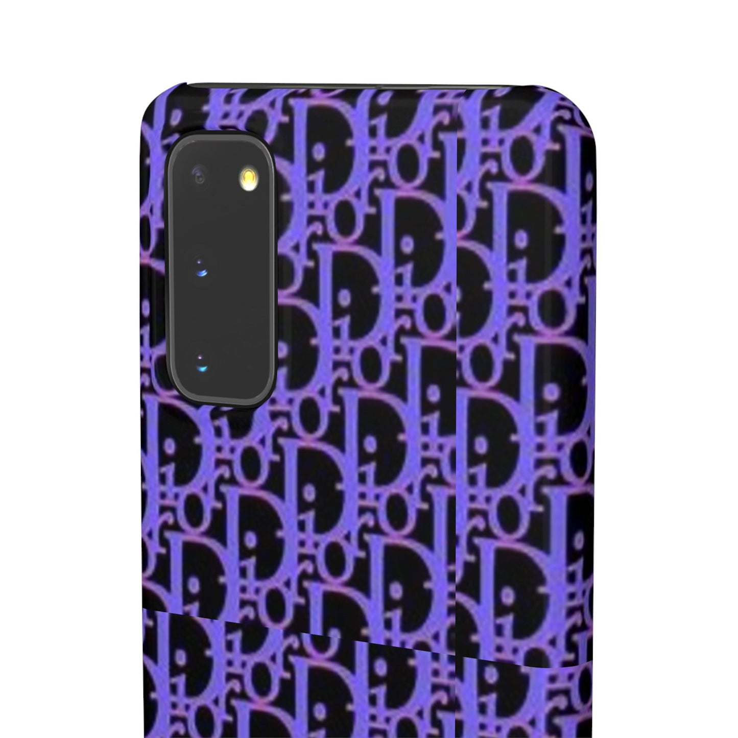 purple DIOR phone case