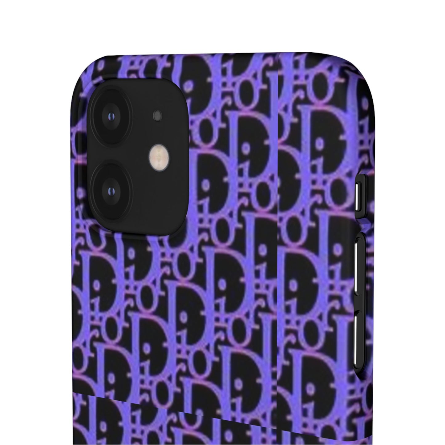 purple DIOR phone case