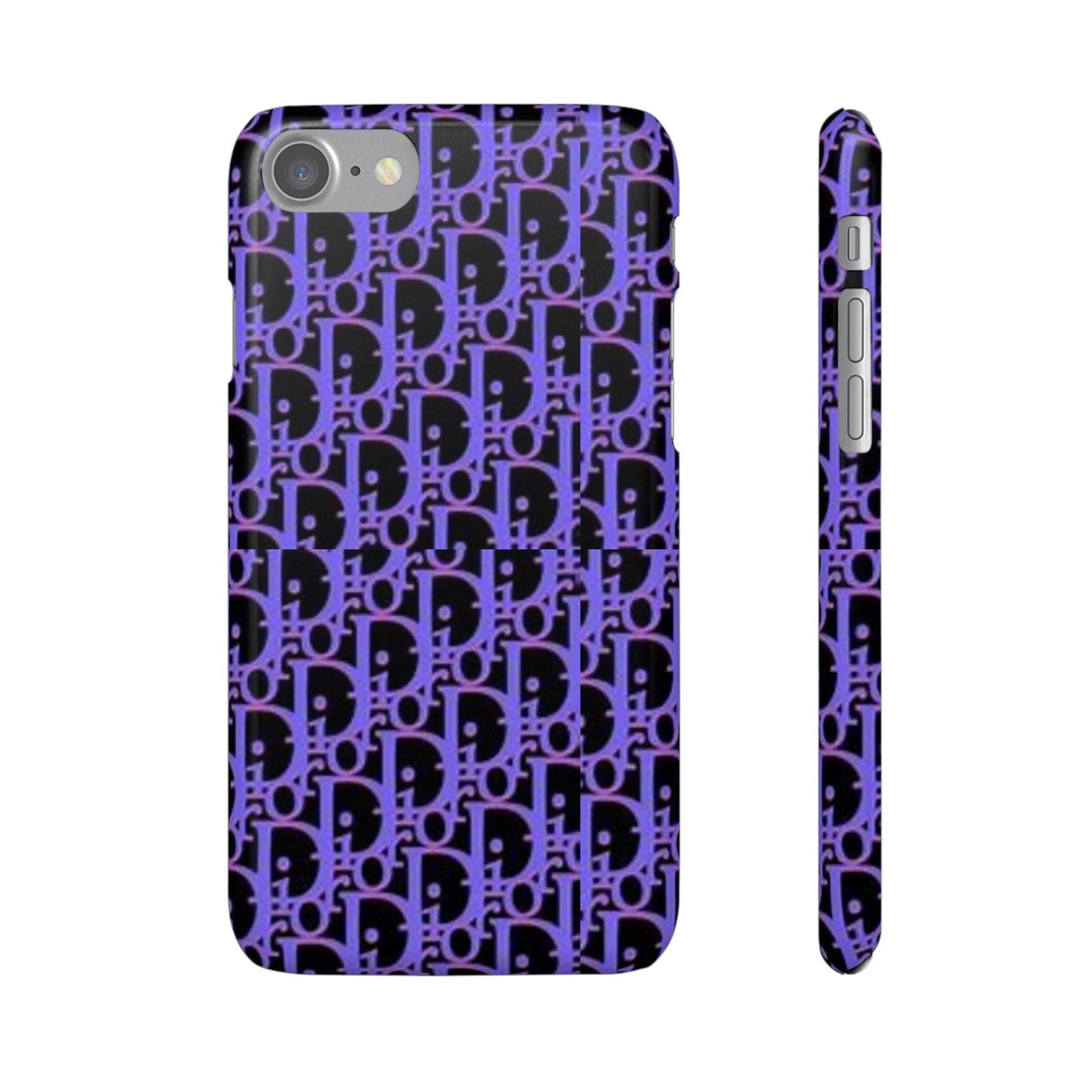 purple DIOR phone case