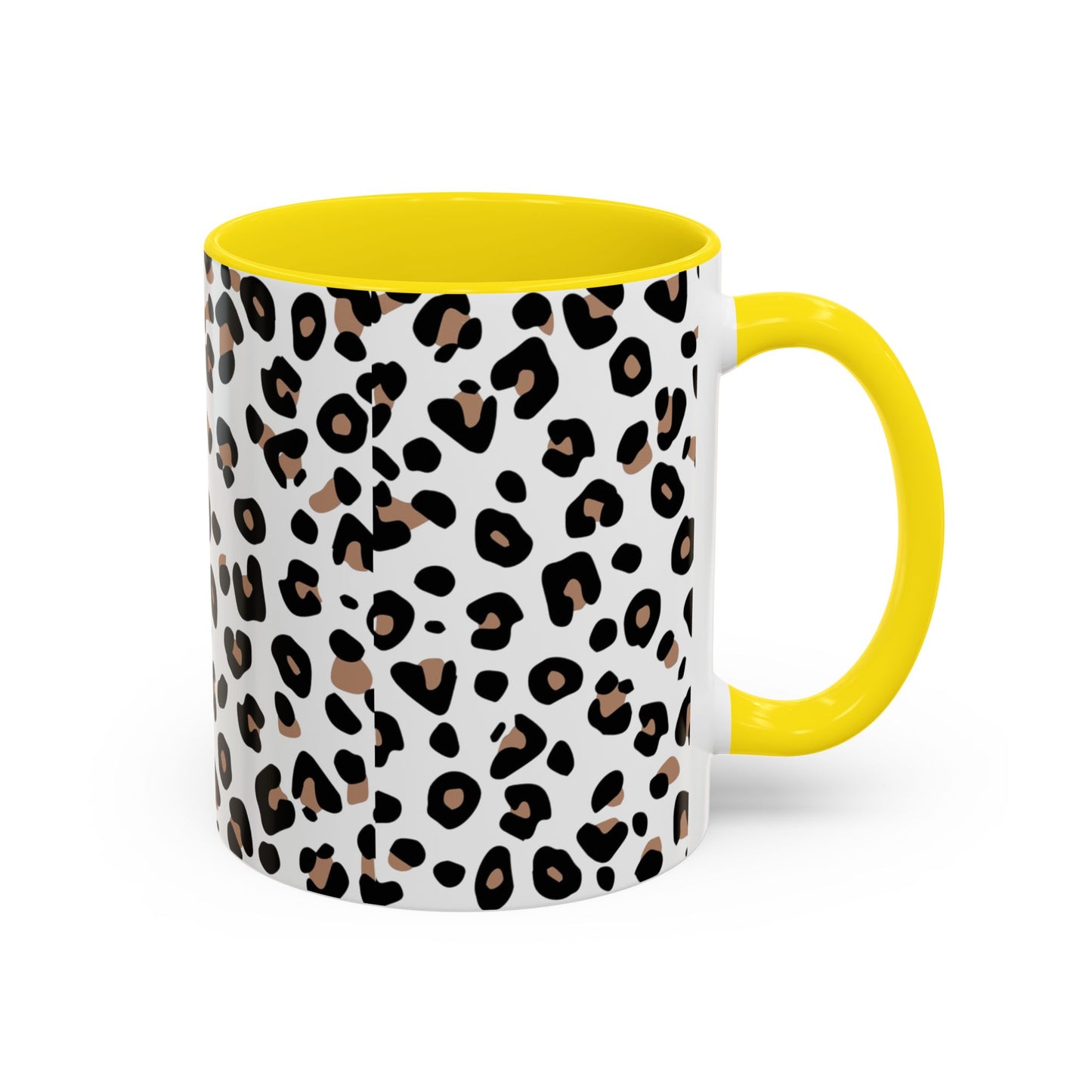 leopard print mug