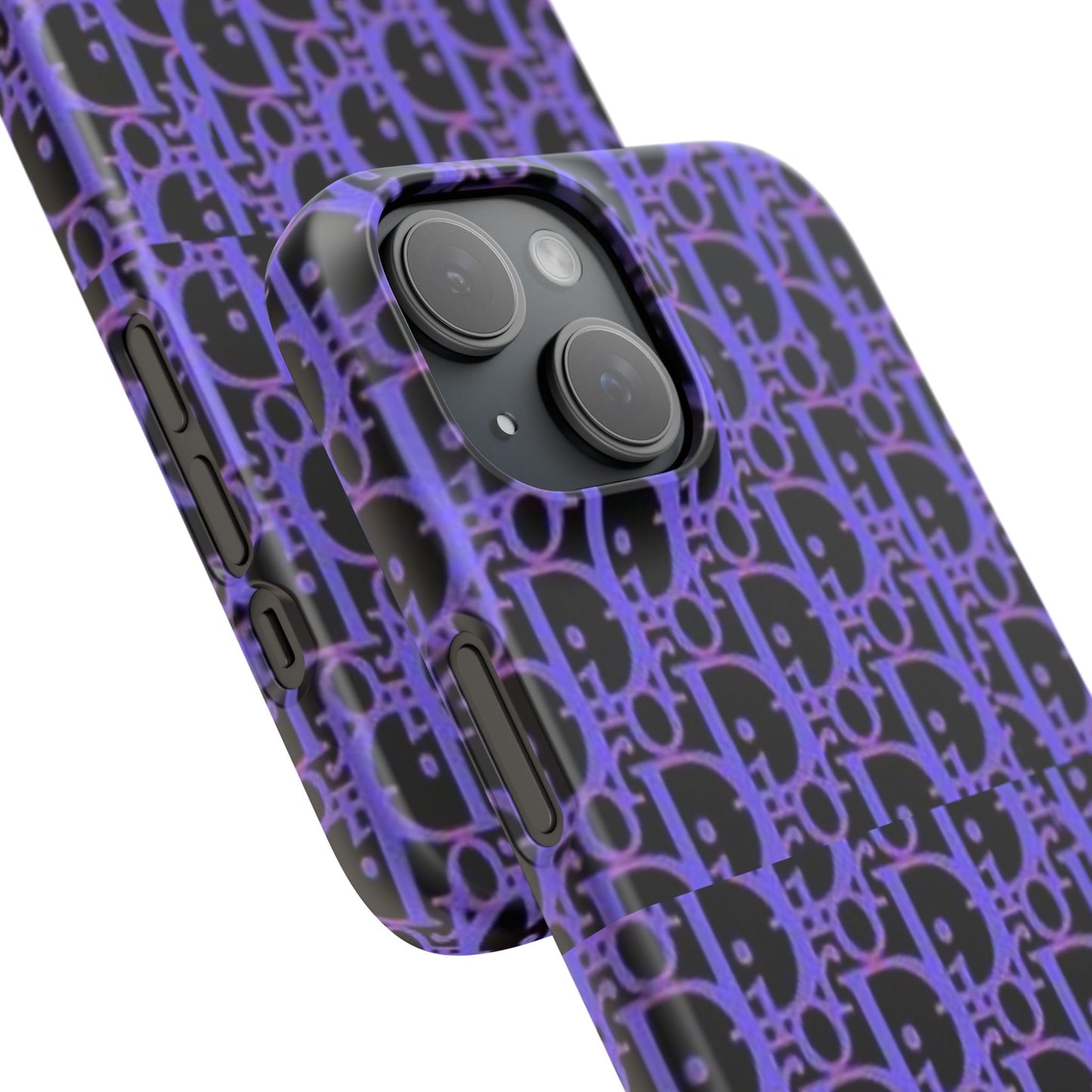 purple DIOR phone case