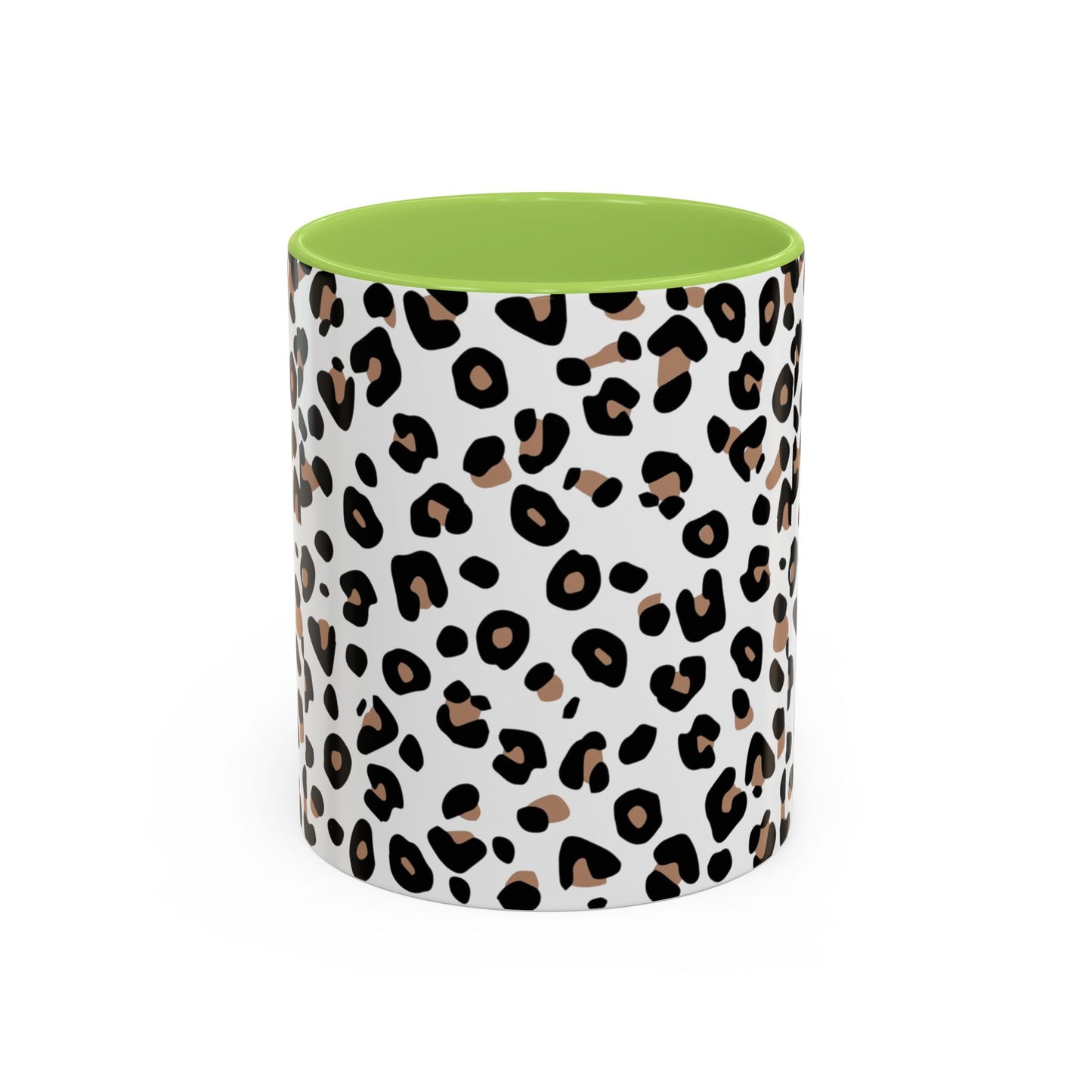 leopard print mug