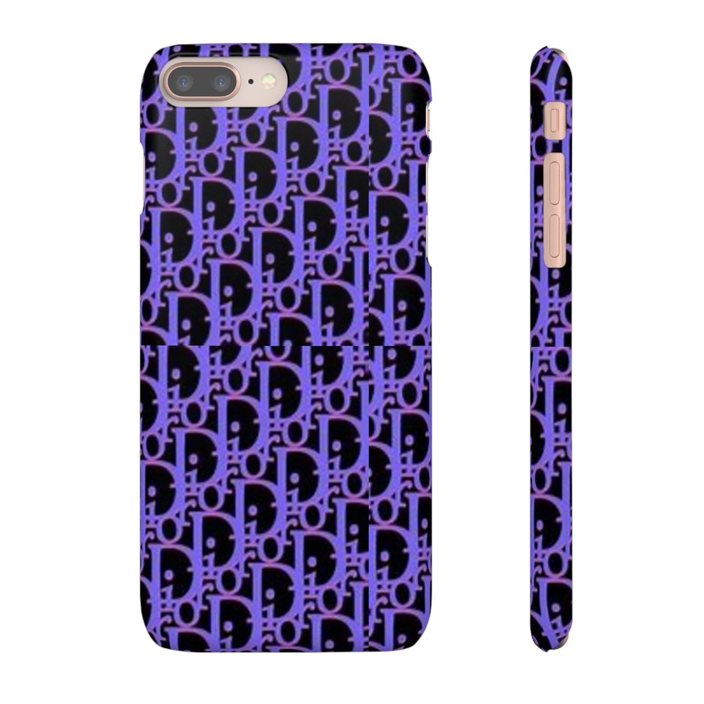 purple DIOR phone case