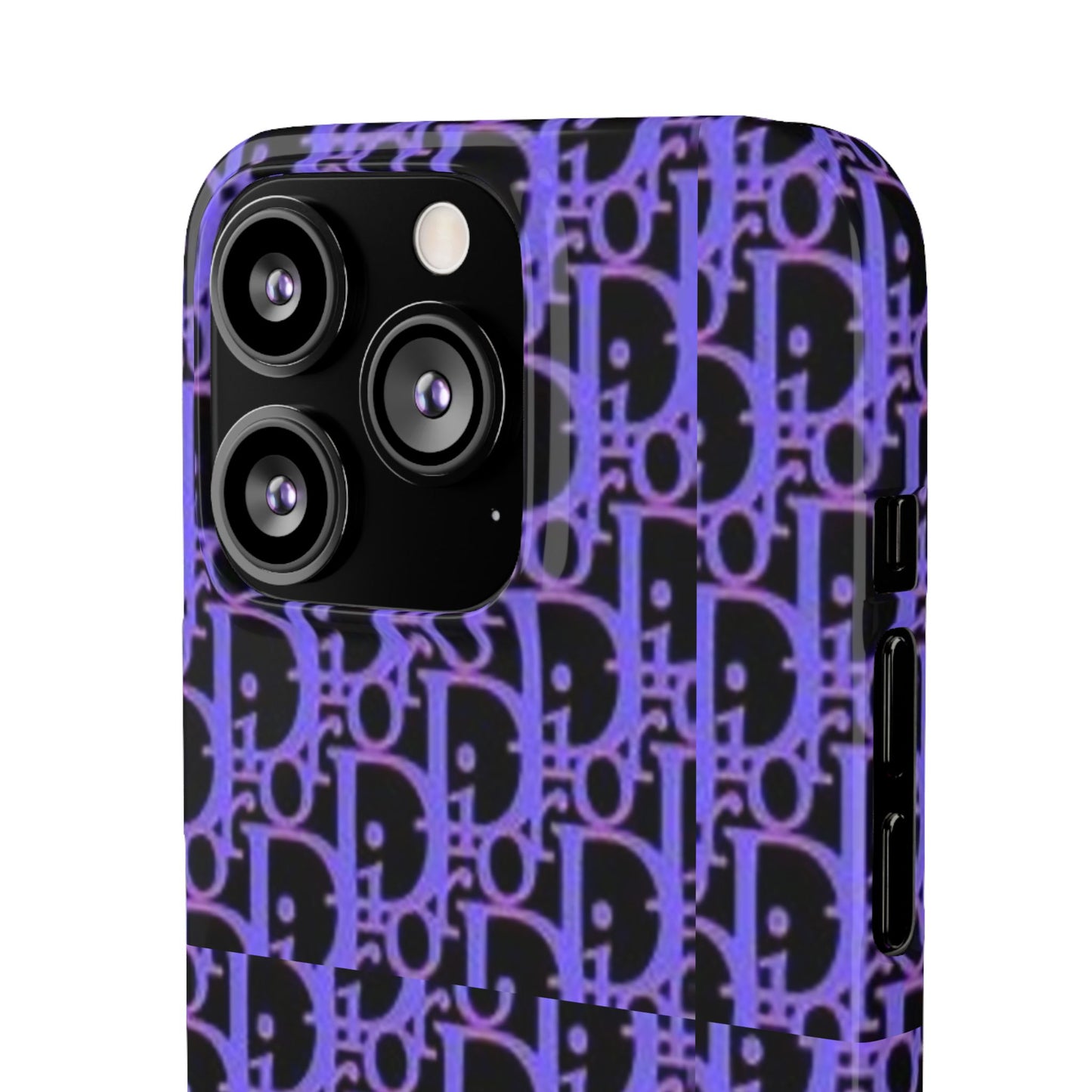 purple DIOR phone case