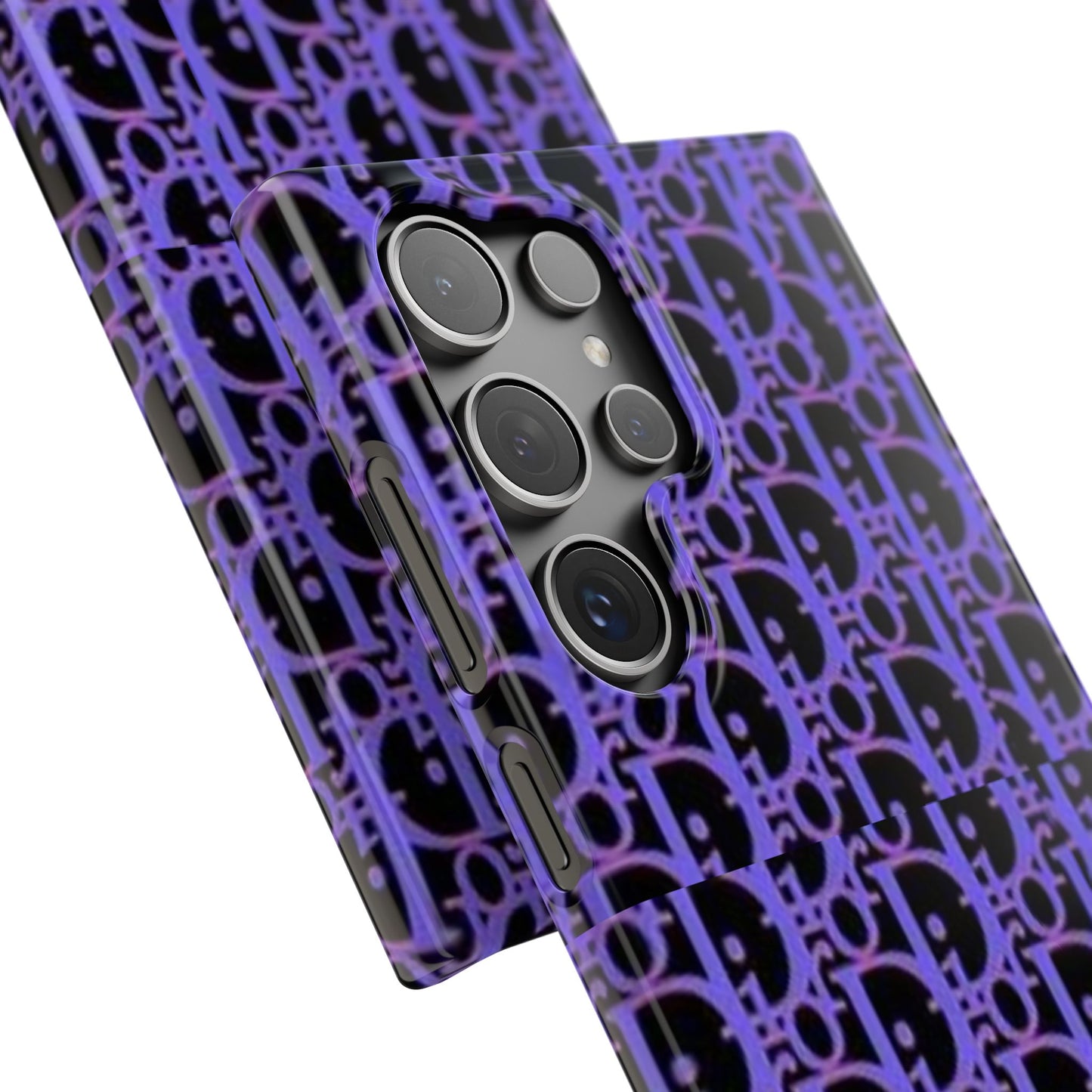 purple DIOR phone case