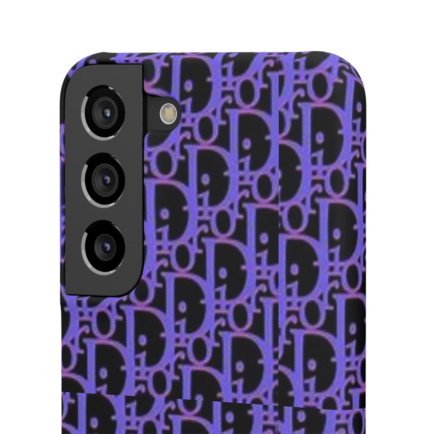 purple DIOR phone case