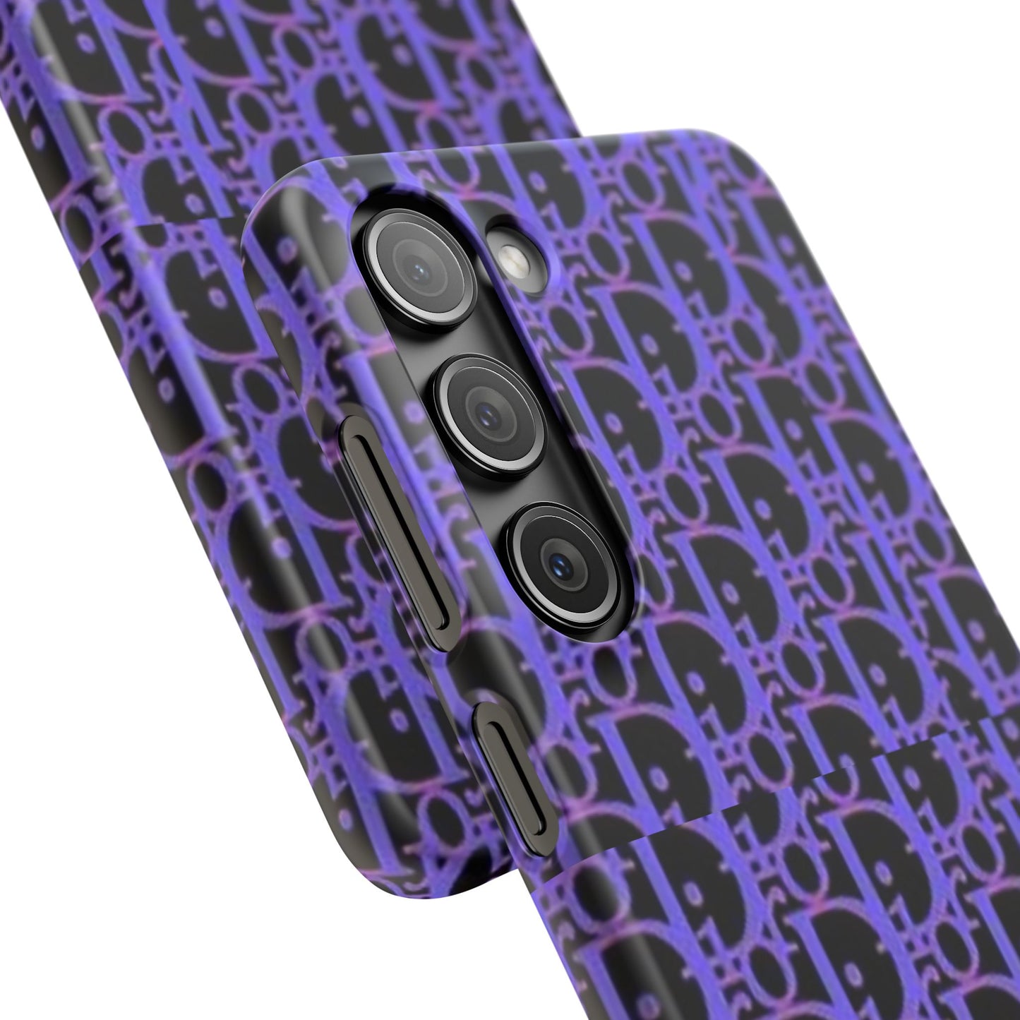 purple DIOR phone case