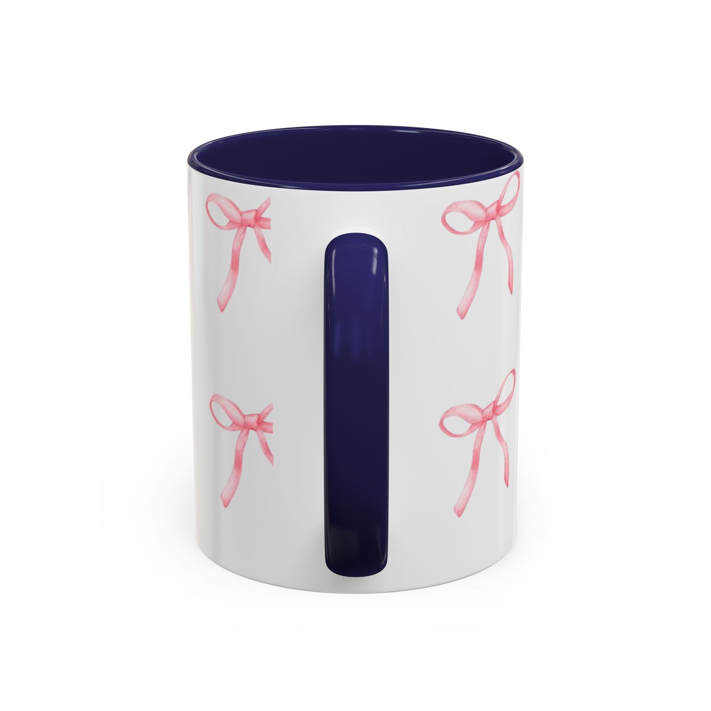 pink bow Accent Coffee Mug (11, 15oz)