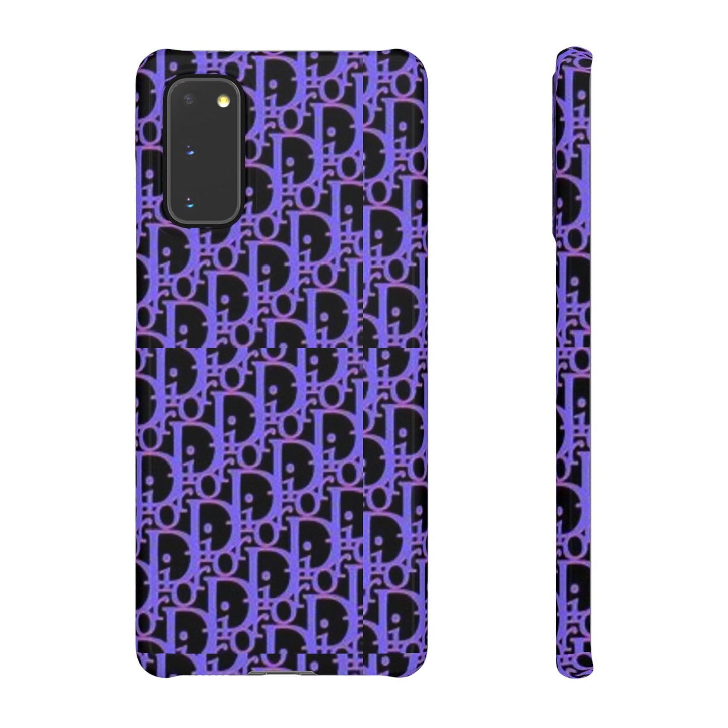 purple DIOR phone case