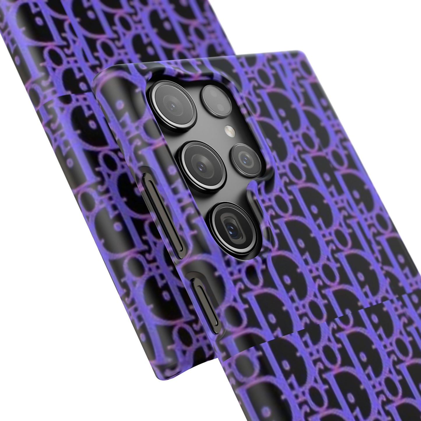 purple DIOR phone case