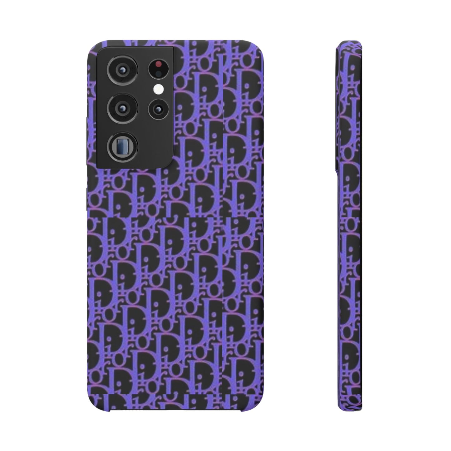 purple DIOR phone case