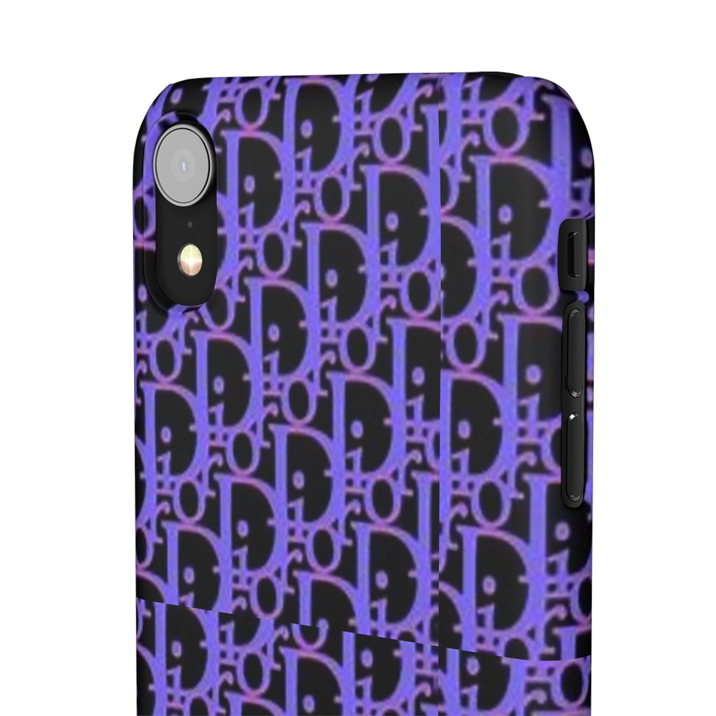 purple DIOR phone case