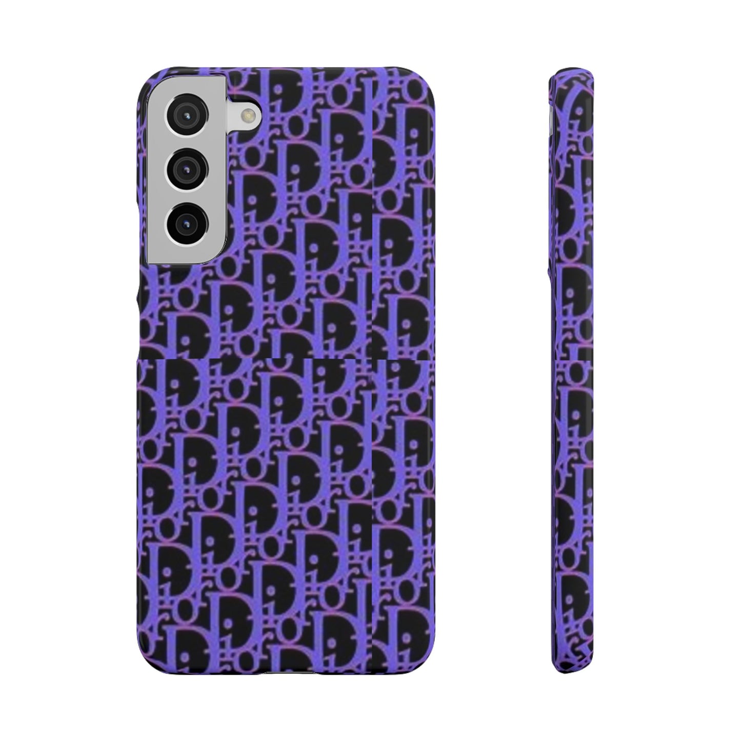 purple DIOR phone case