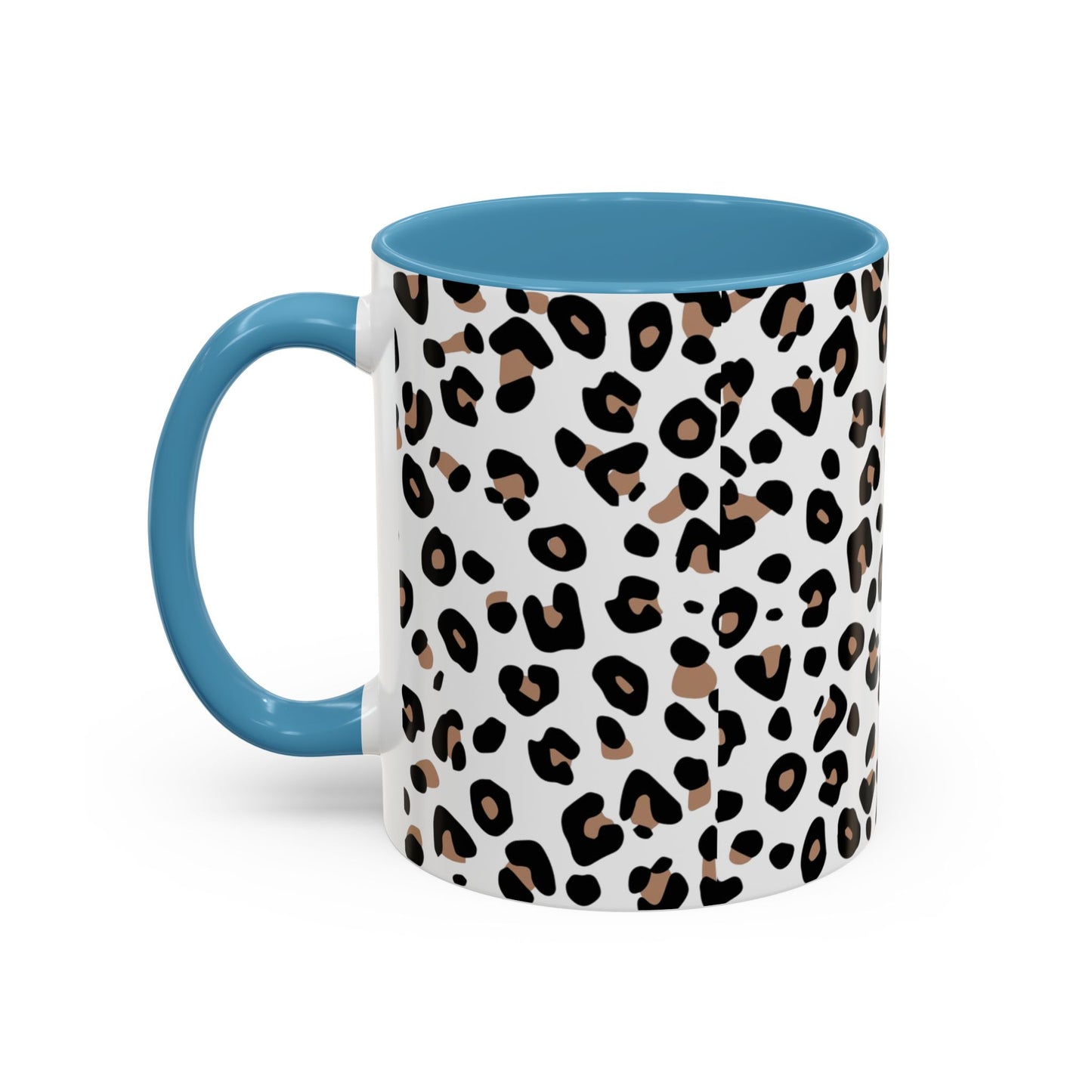 leopard print mug