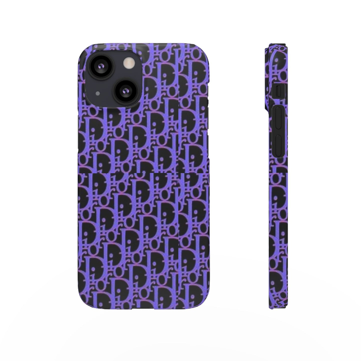 purple DIOR phone case