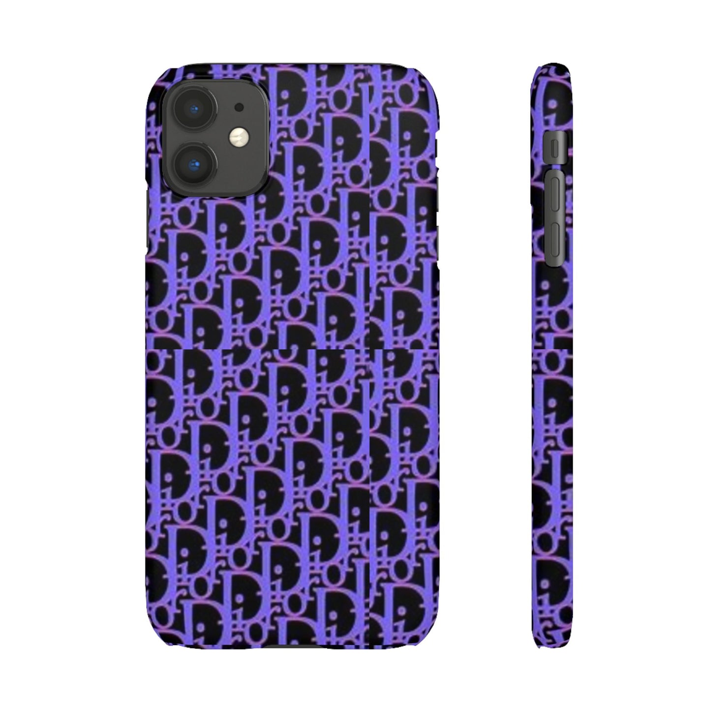 purple DIOR phone case