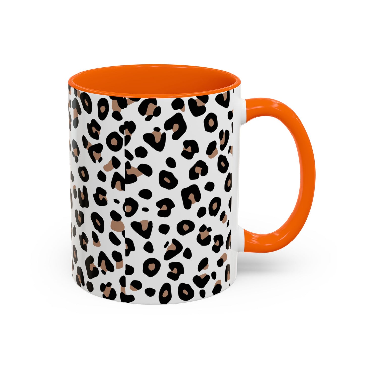 leopard print mug