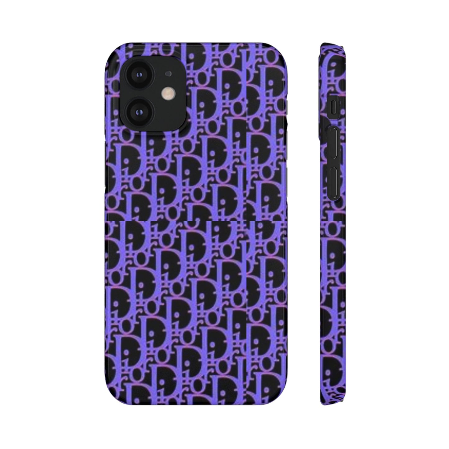 purple DIOR phone case