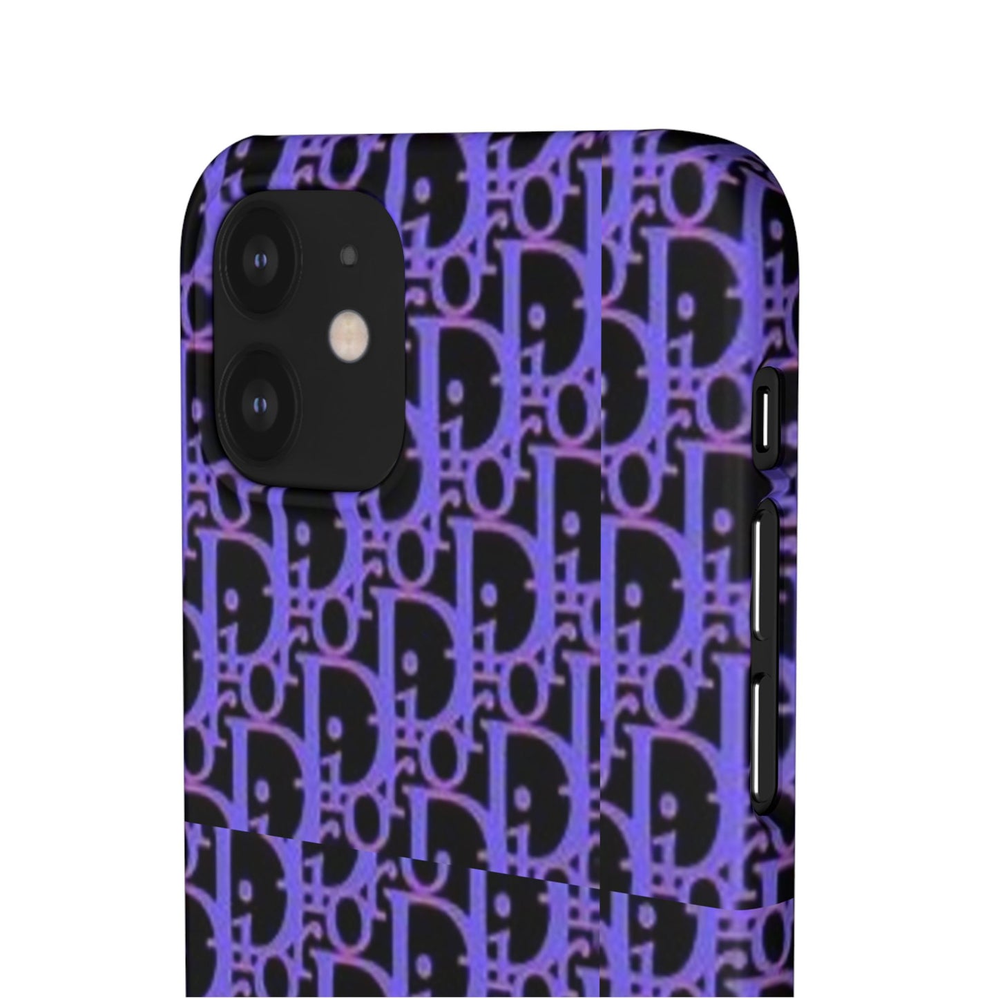 purple DIOR phone case