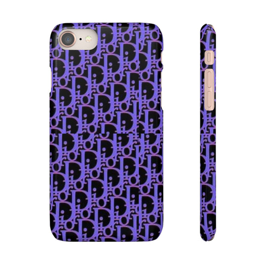 purple DIOR phone case