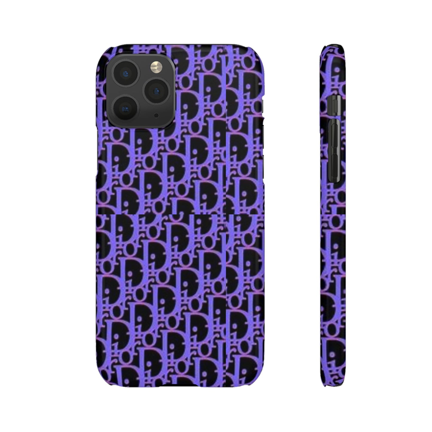 purple DIOR phone case