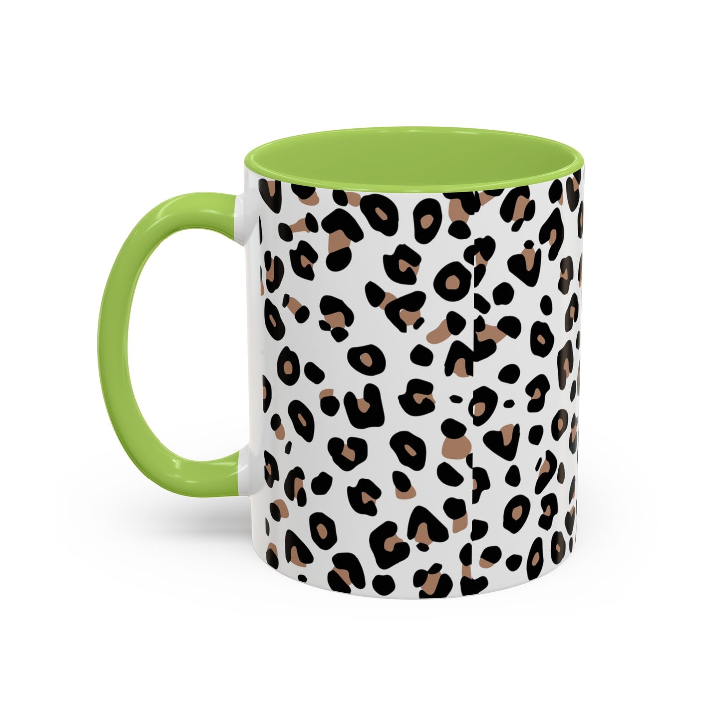 leopard print mug