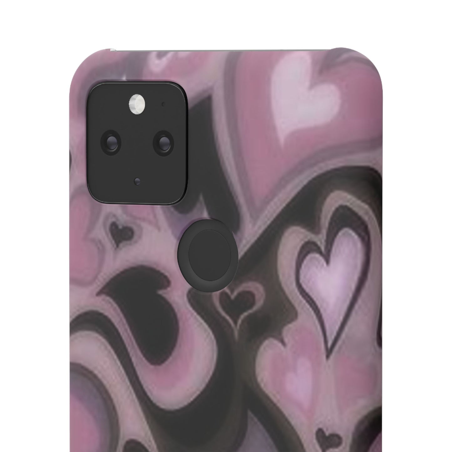 hearts pattern phone case