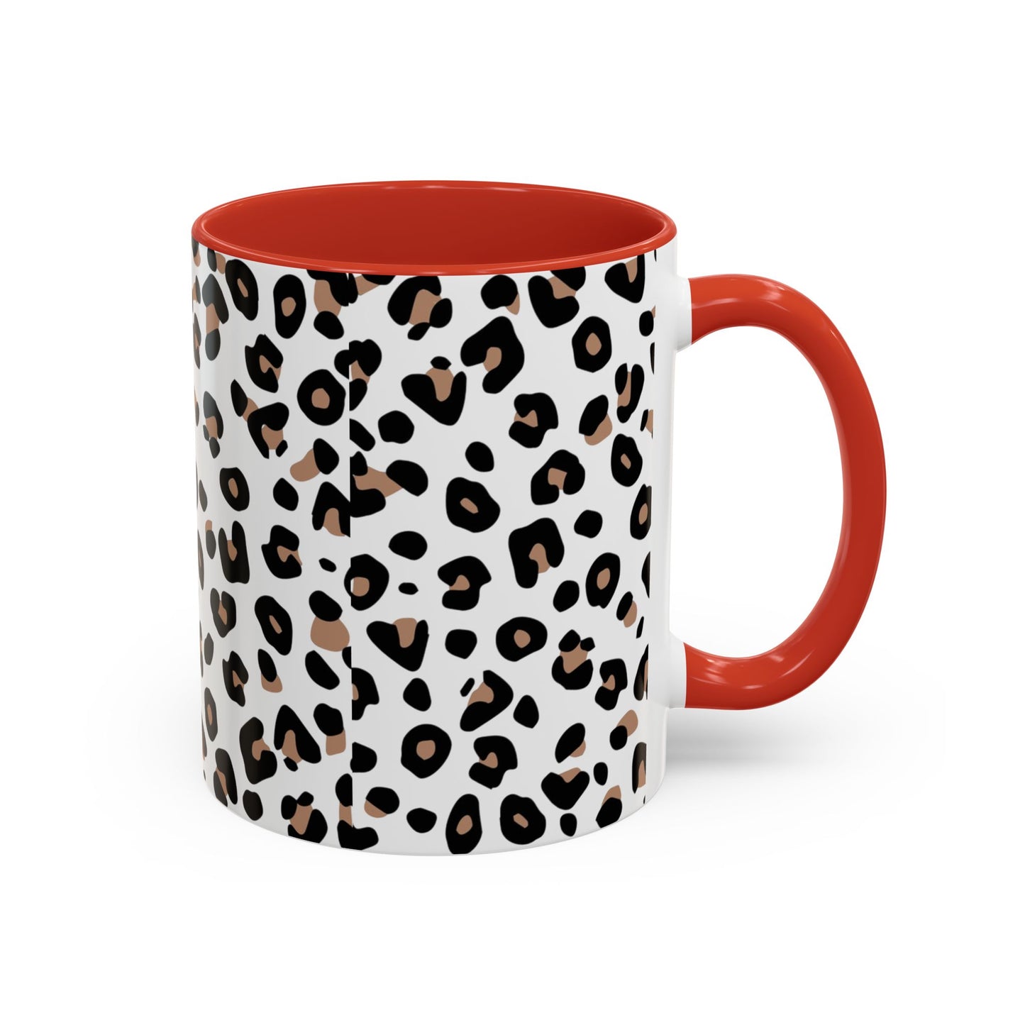 leopard print mug