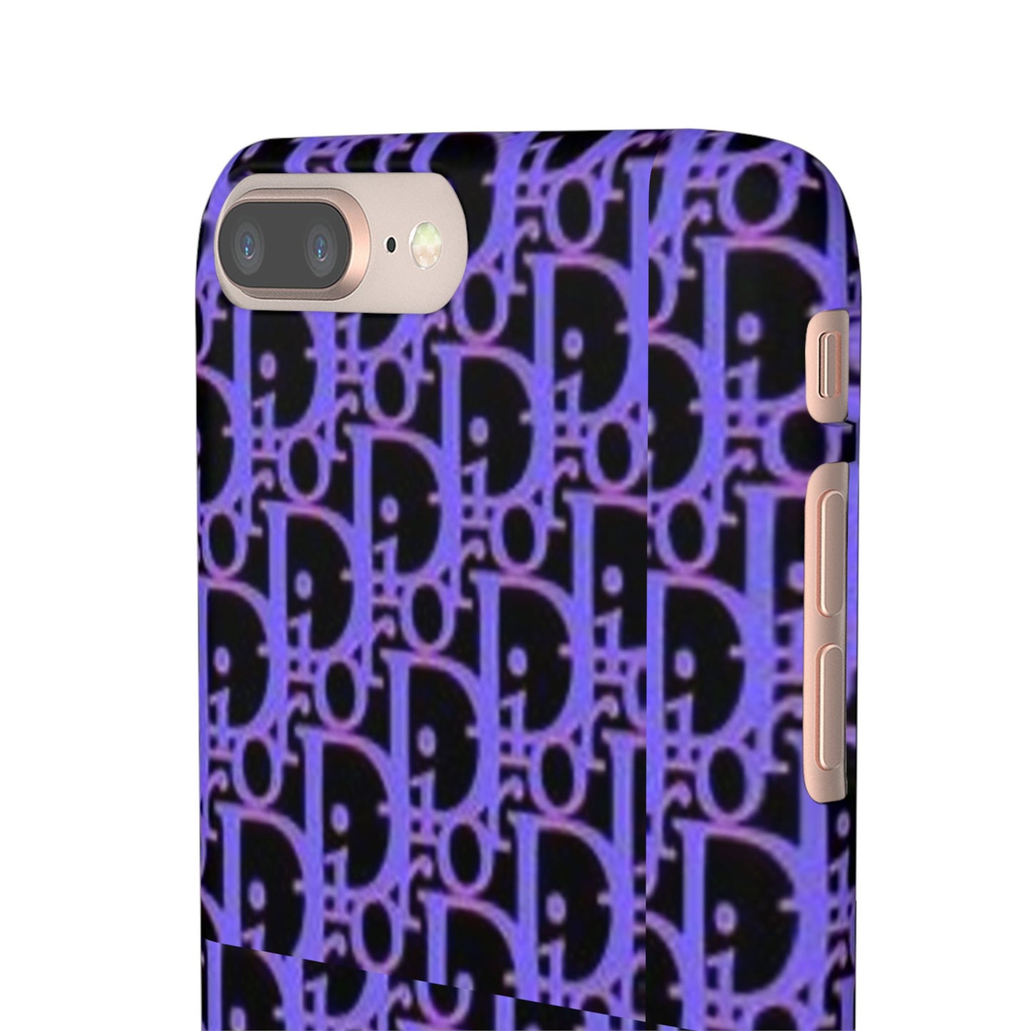 purple DIOR phone case