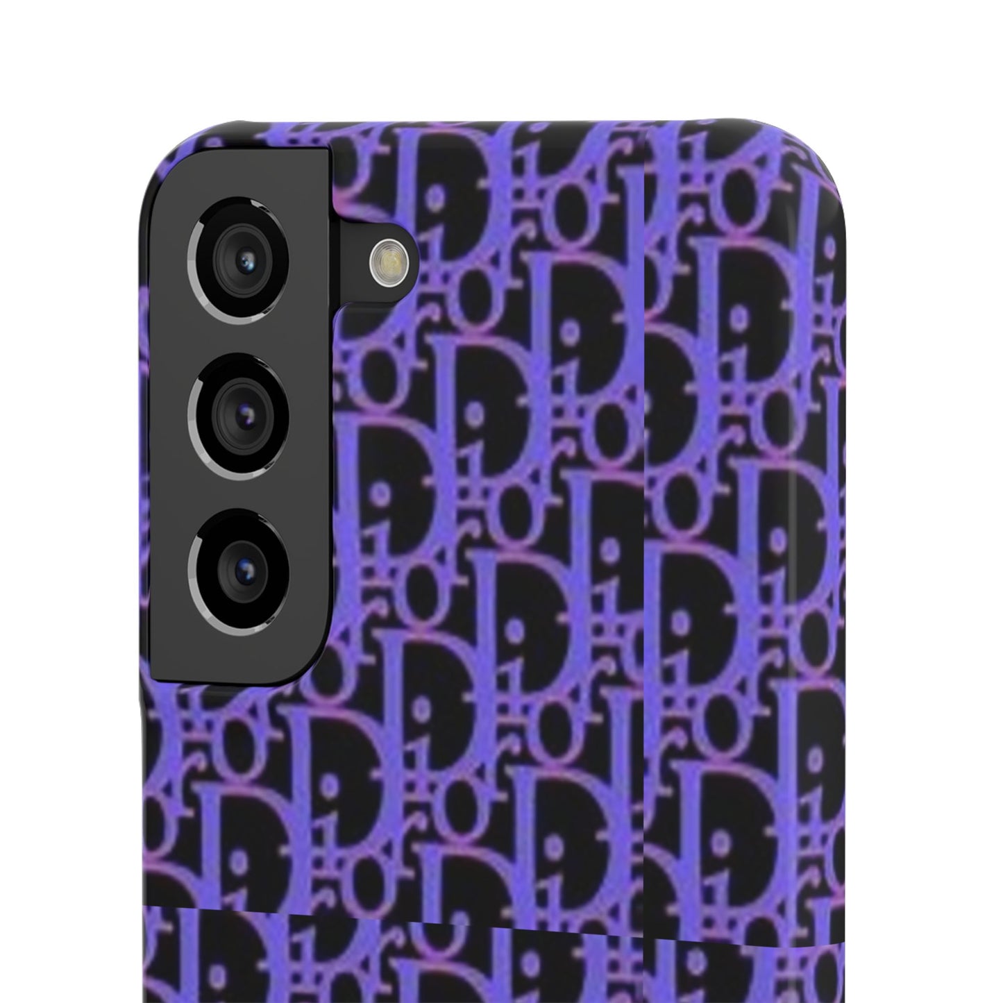 purple DIOR phone case