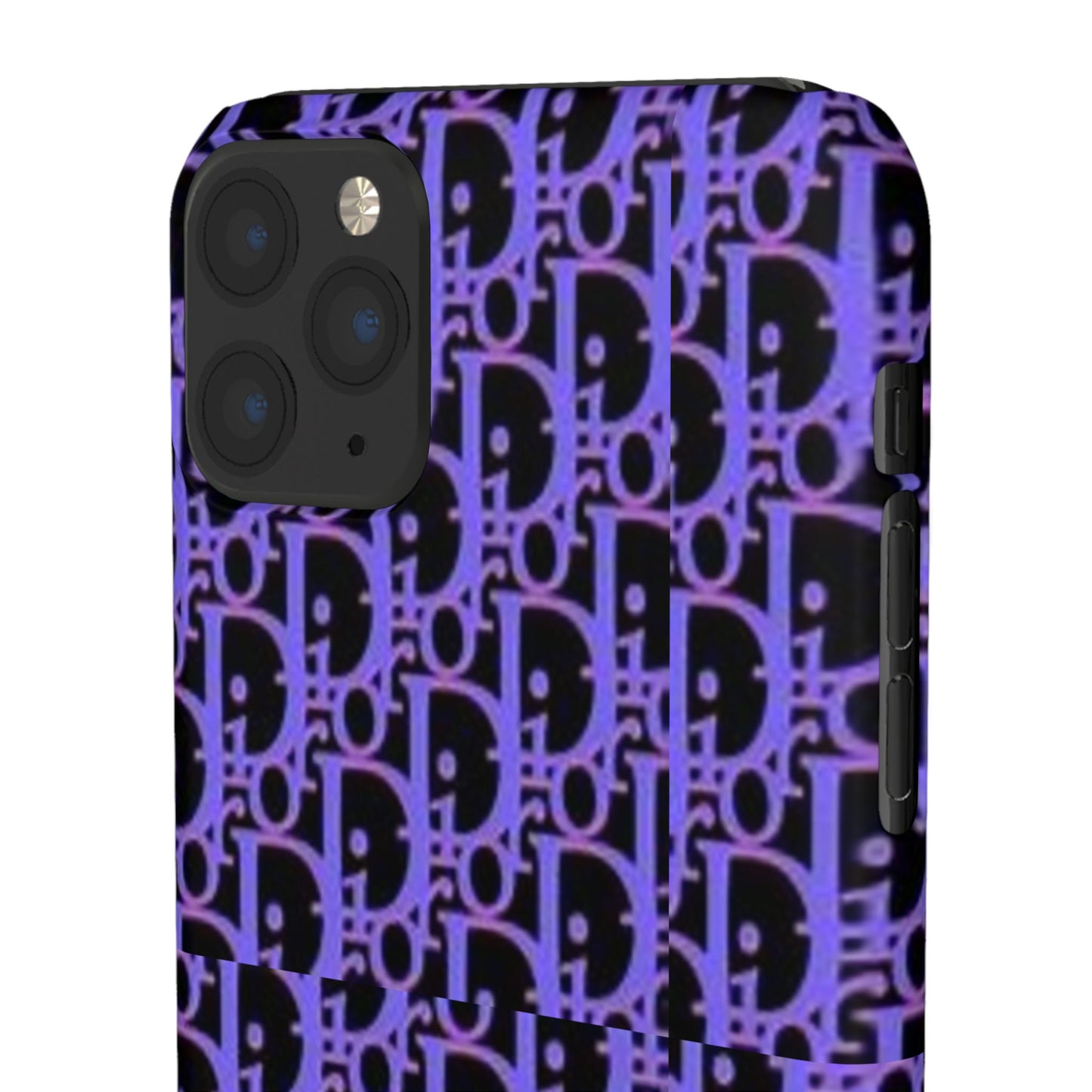 purple DIOR phone case