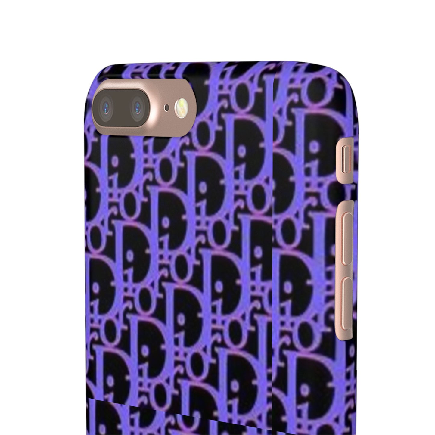 purple DIOR phone case