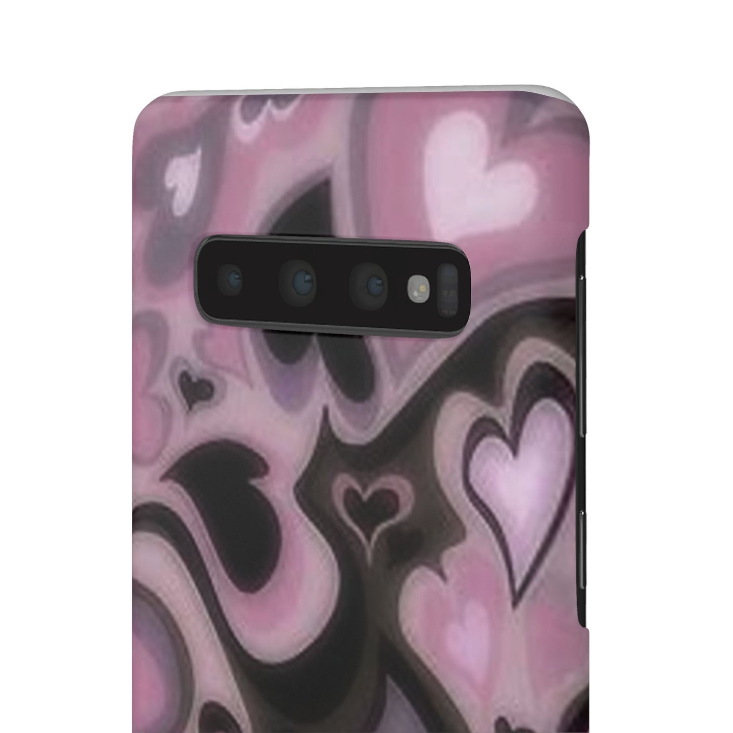 hearts pattern phone case