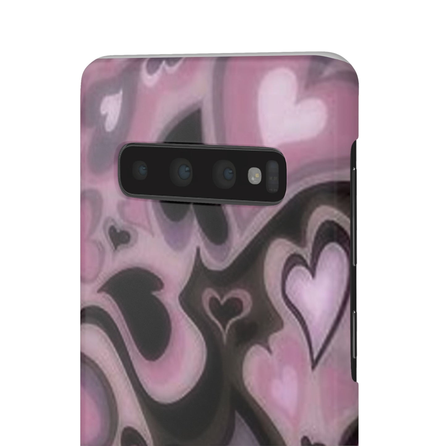 hearts pattern phone case