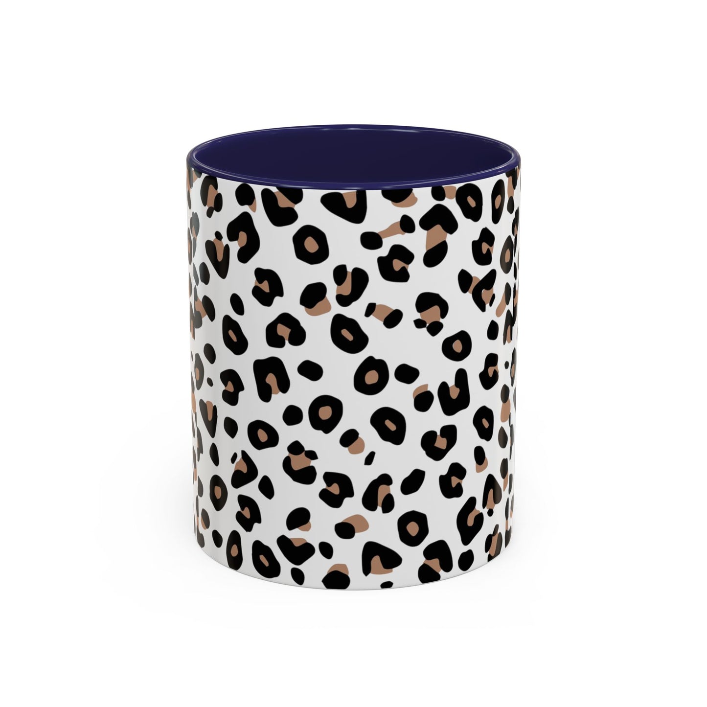 leopard print mug