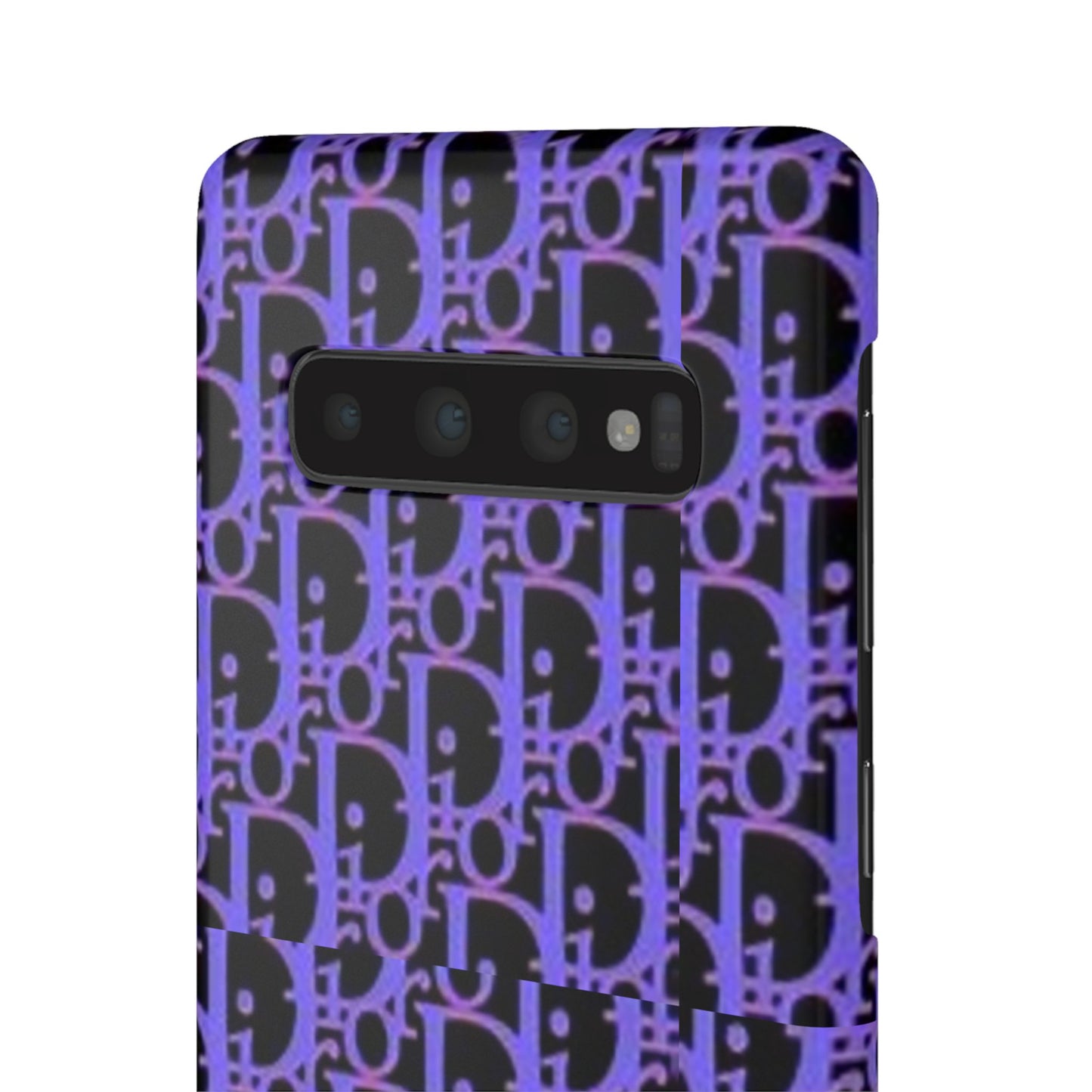 purple DIOR phone case