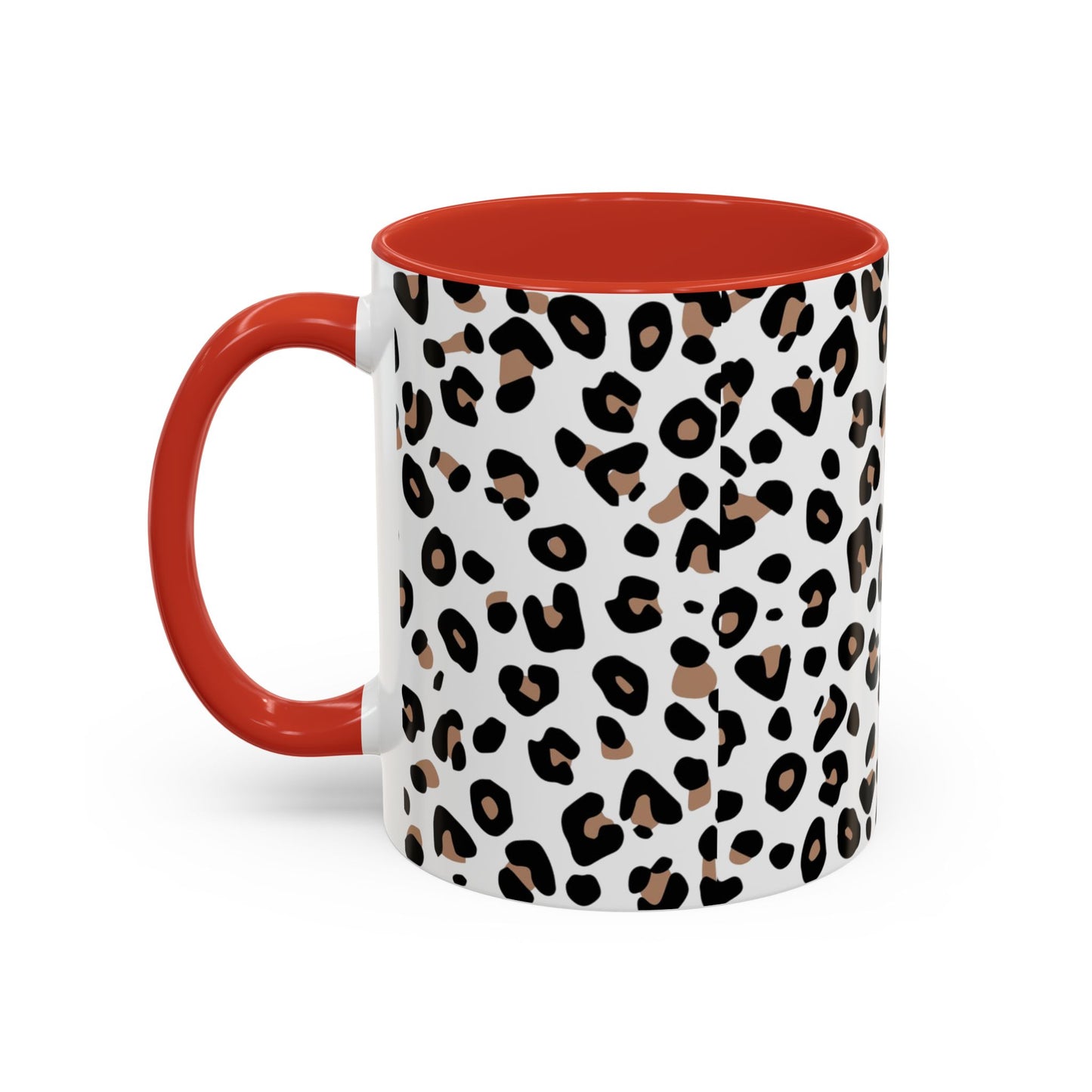 leopard print mug