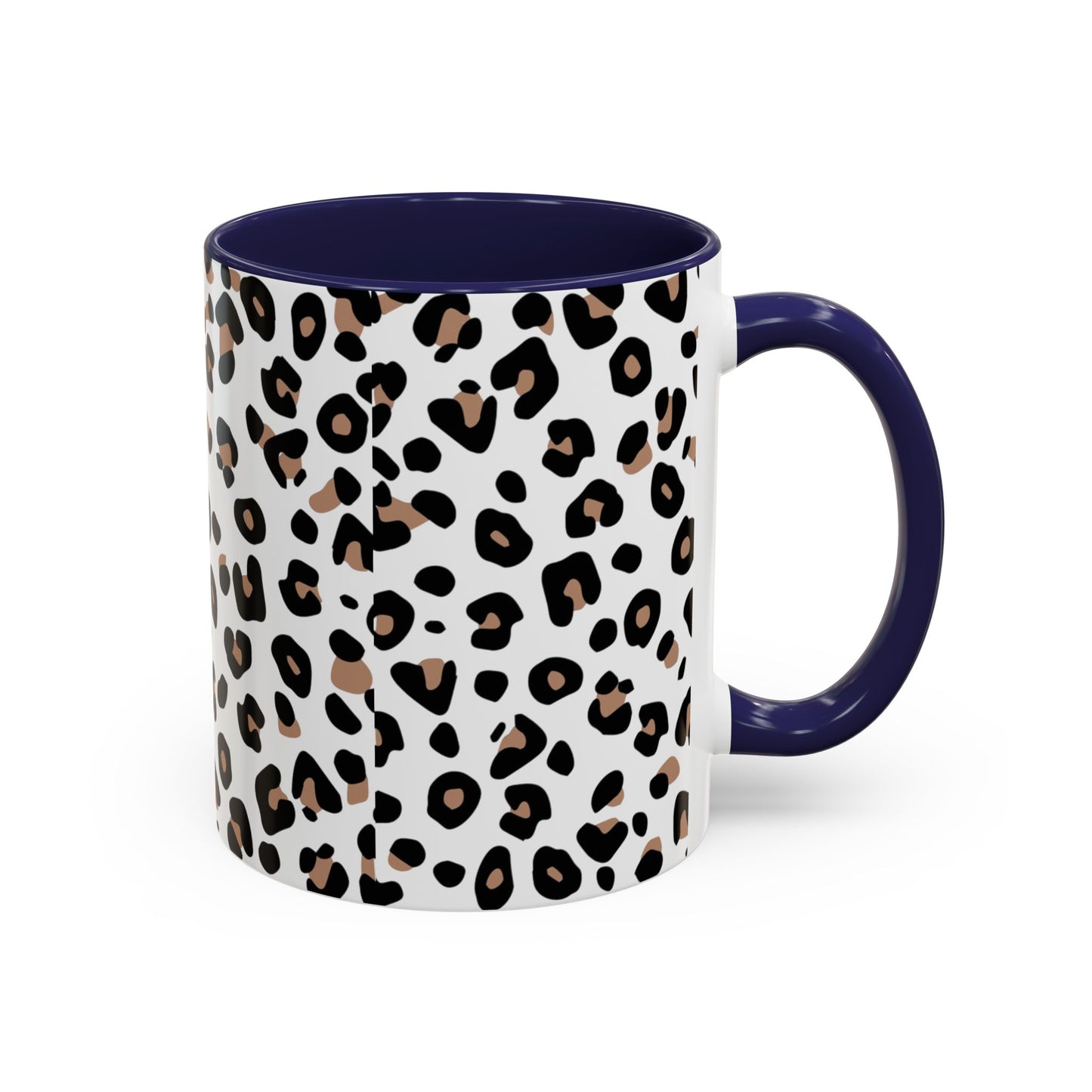 leopard print mug