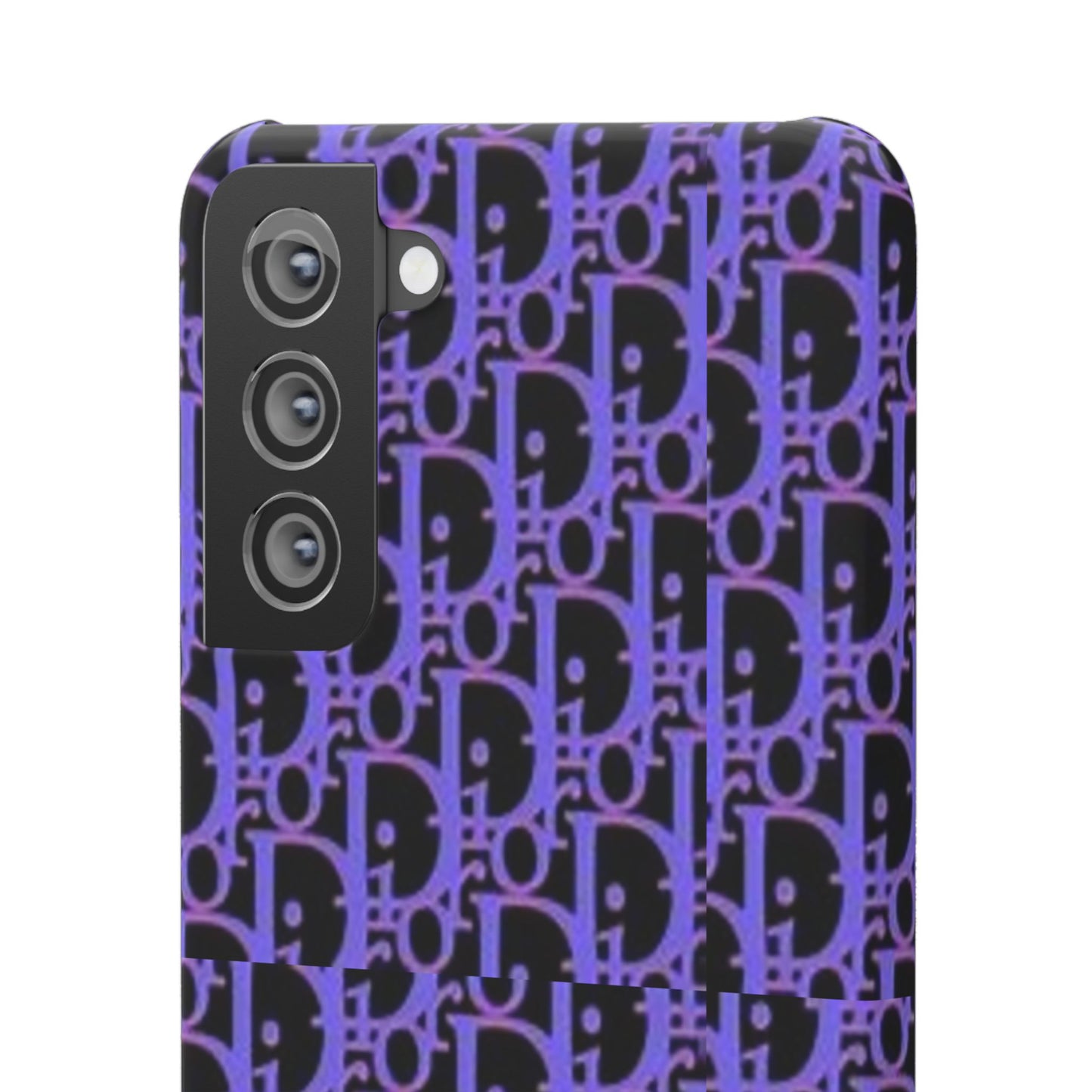 purple DIOR phone case