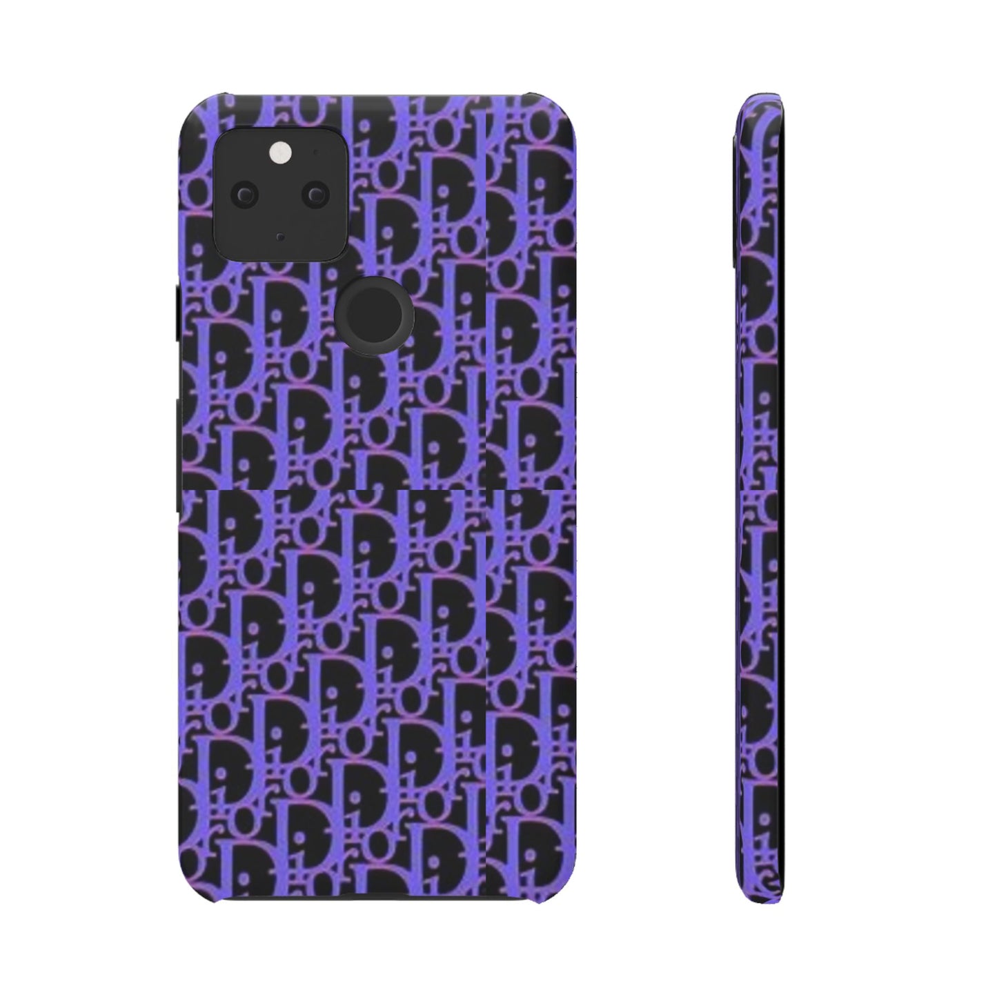 purple DIOR phone case