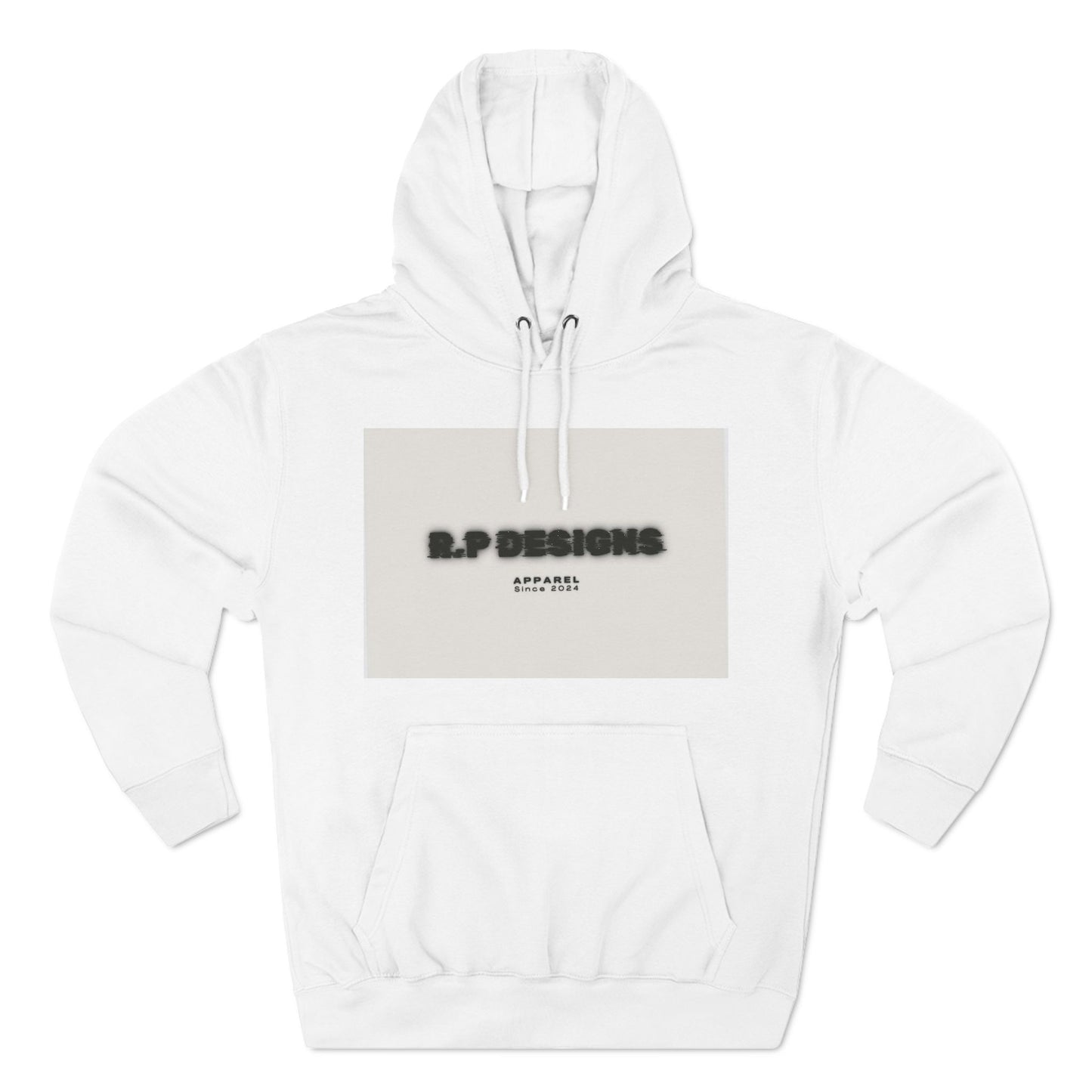 Three-Panel Fleece Hoodie